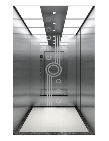 Configurazione standard dell'elevatore per passeggeri MR di lusso SX-K03 (opzionale)